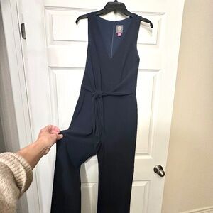 Vince Camuto Navy jumpsuit